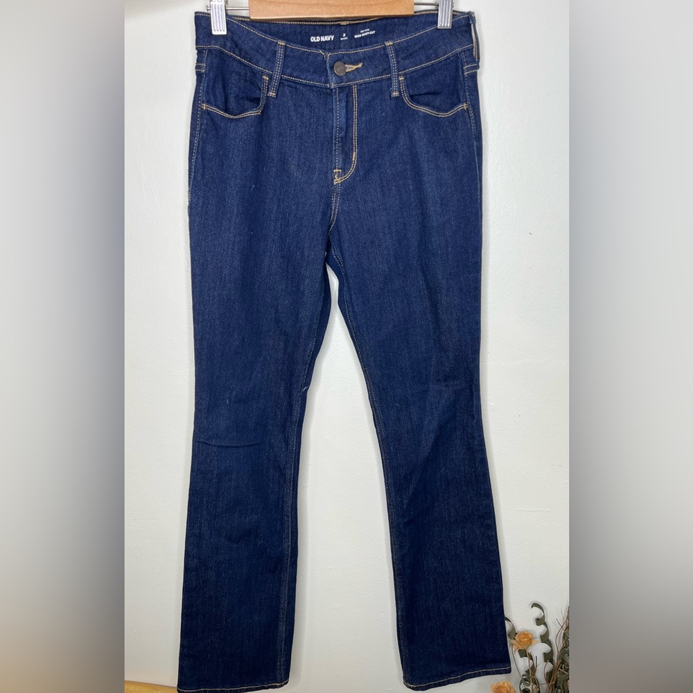 Old Navy Mid-Rise Wow Boot Cut Jeans